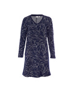 Robe maille évasée imprimé La Fiancée