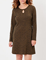 Robe maille ajustée imprimé La Fiancée