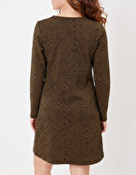 Robe maille ajustée imprimé La Fiancée