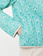Veste matelassée doublée coton bio imprimé La Fiancée