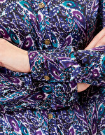 Chemise fluide satin de viscose imprimé La Fiancée