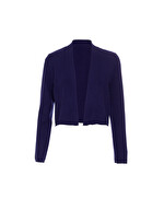 Gilet court maille uni femme imprimé La Fiancée