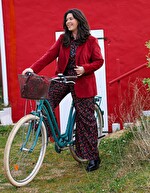 Pantalon fluide femme imprimé La Fiancée