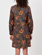 Robe trapèze coton bio imprimé La Fiancée
