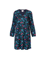 Robe &eacute;vas&eacute;e fluide imprim&eacute; La Fianc&eacute;e