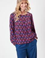 Blouse fluide imprimé Princesse Nomade