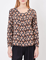 Blouse fluide imprimé Princesse Nomade