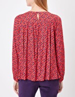 Blouse fluide imprimé Princesse Nomade