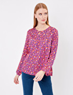 Blouse fluide évasée femme imprimé Princesse Nomade