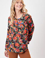 Blouse fluide évasée femme imprimé Princesse Nomade