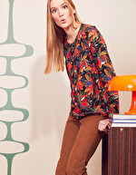 Blouse fluide évasée femme imprimé Princesse Nomade