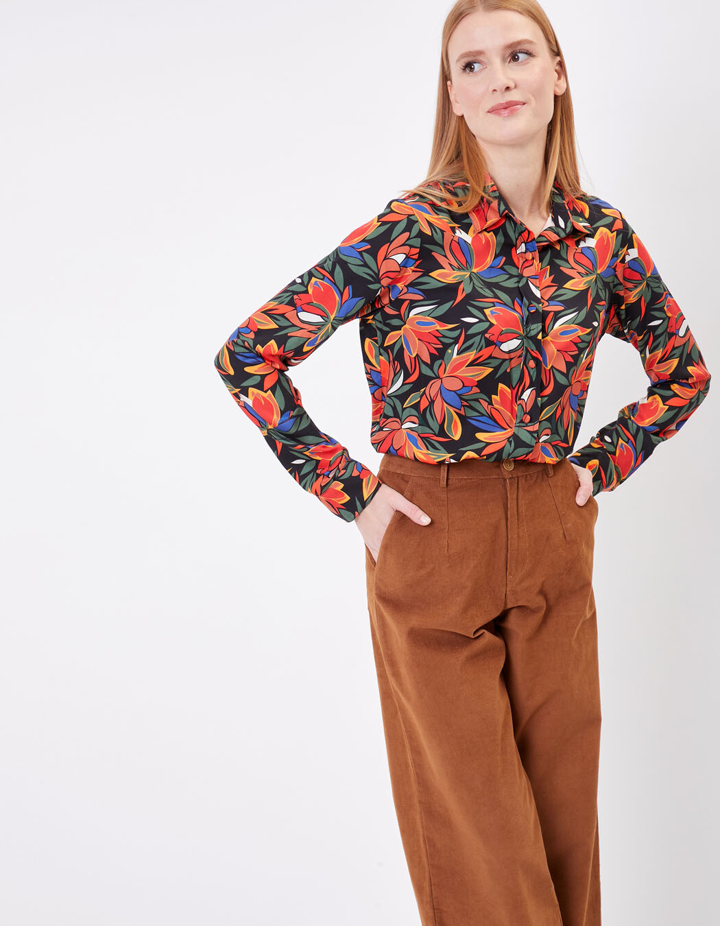 Chemise femme fluide imprimé Princesse Nomade