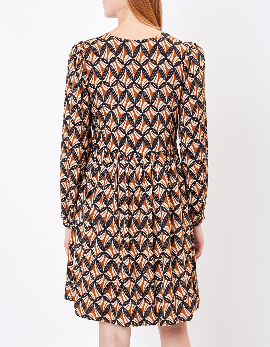 Robe fluide évasée imprimée imprimé Princesse Nomade