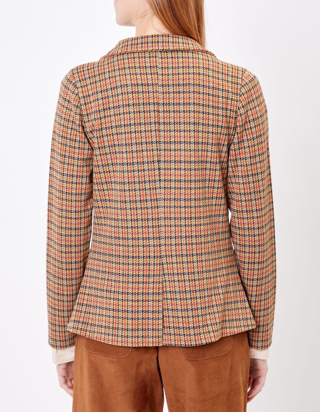 Veste tailleur maille jacquard imprimé Princesse Nomade