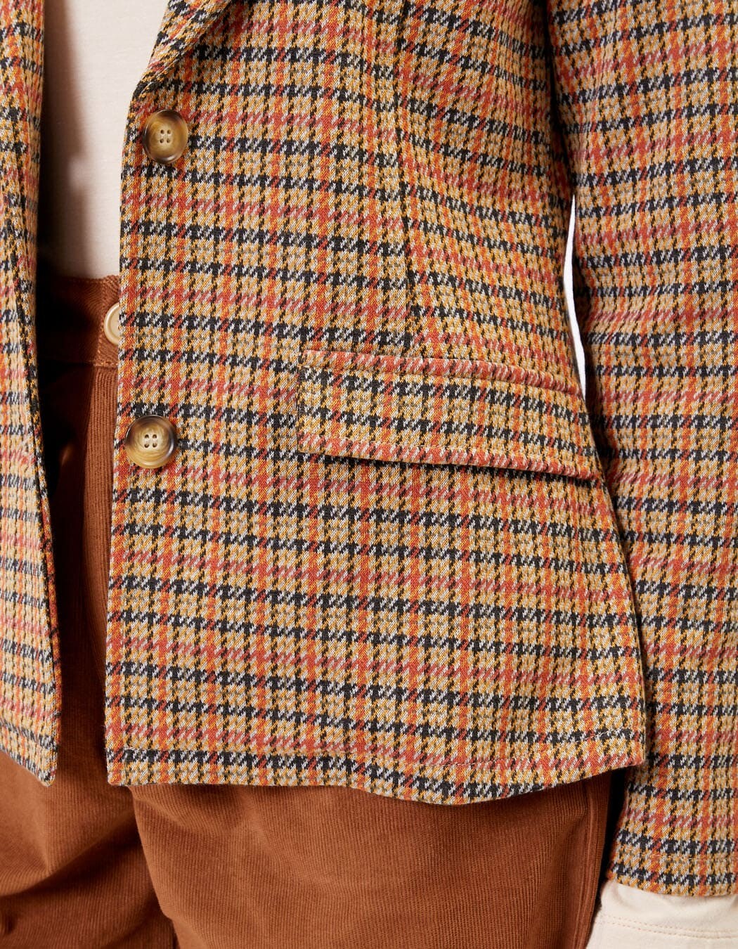 Veste tailleur maille jacquard imprimé Princesse Nomade