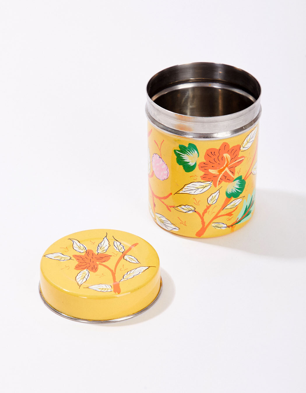 Boîte à thé émaillé peint à la main imprimé La Fiancée