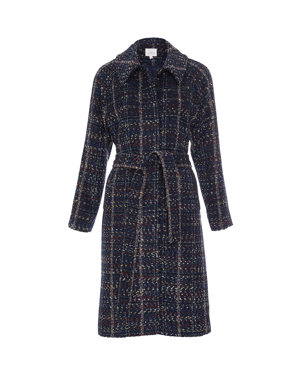 Manteau long en lainage imprimé La Fiancée