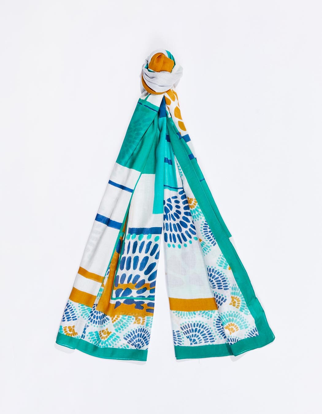 Grand foulard imprimé imprimé La Fiancée