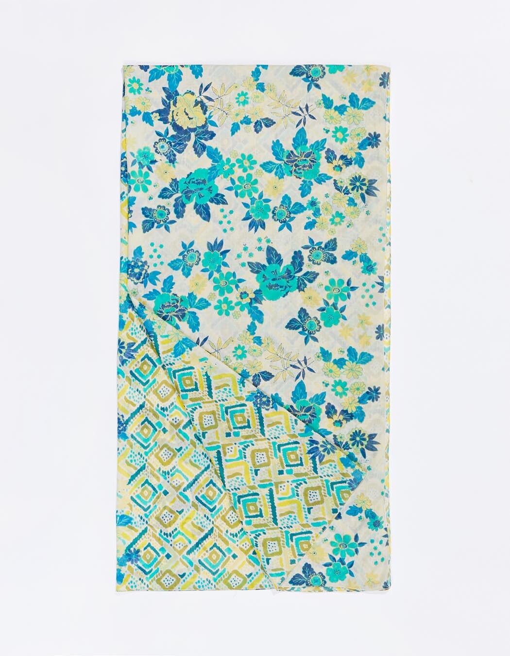 Etole voile de coton bio mix print imprimé La Fiancée