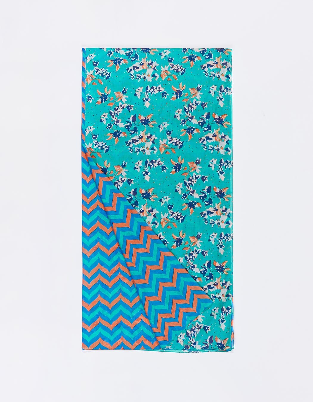 Etole voile de coton bio mix print imprimé La Fiancée