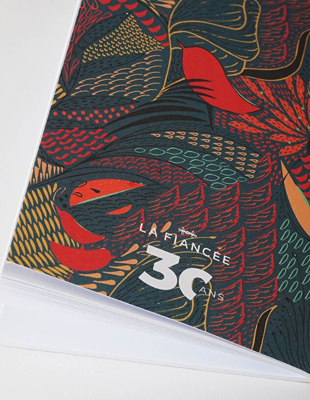 Petit carnet imprim&eacute; imprim&eacute; La Fianc&eacute;e
