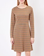 Robe maille jacquard imprimé Princesse Nomade