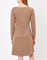Robe maille jacquard imprimé Princesse Nomade