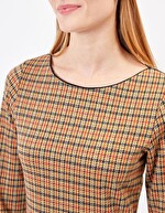 Robe maille jacquard imprimé Princesse Nomade