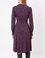 Robe chemise maille imprimé Princesse Nomade