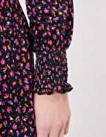 Robe chemise maille imprimé Princesse Nomade