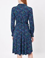 Robe chemise maille imprimé Princesse Nomade