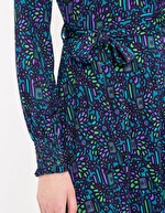 Robe chemise maille imprimé Princesse Nomade