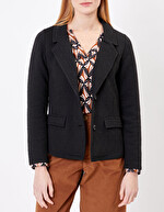 Veste tailleur maille jacquard imprimé Princesse Nomade