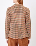 Veste tailleur maille jacquard imprimé Princesse Nomade