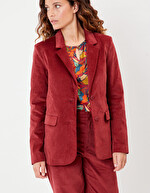 Veste blazer velours stretch imprimé La Fiancée