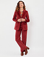 Veste blazer velours stretch imprimé La Fiancée