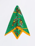 Foulard en soie imprimé imprimé La Fiancée