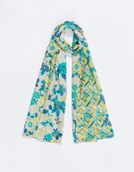 Etole voile de coton bio mix print imprimé La Fiancée